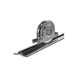 FLOORI6 - koľajnica (72224050) vodiaca koľajnica 55x16x6000 dierovaná upevnenie na zem inox